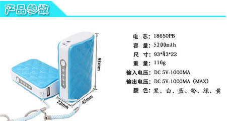 菠蘿充電寶 小巧便攜，電力強勁的移動電源